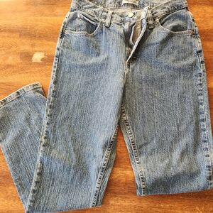 Classic Blue Straight Leg Jeans